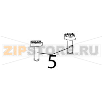 Screw M2x6 Zebra TTP-2010 Screw M2x6 Zebra TTP-2010Запчасть на деталировке под номером: 5