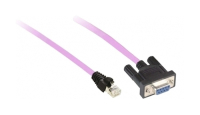 Кабель соединительный 3 м, CANopen, SUB-D, RJ45 Schneider Electric TCSCCN4F3M3T