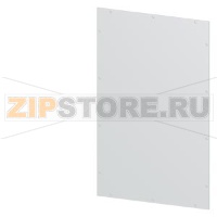 SIVACON, side panel / rear panel, Closed, IP55, H: 2000 mm, W: 1200 mm, RAL 7035 Siemens 8MF1020-2UW61-1C