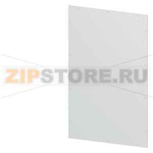 SIVACON, side panel / rear panel, Closed, IP55, H: 2000 mm, W: 1200 mm, RAL 7035 Siemens 8MF1020-2UW61-1C 