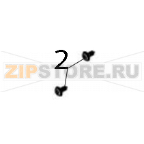 Screw for main board assembly, M3*6, MOQ 50 pcs 2 pcs TSC ML340 Screw for main board assembly, M3*6, MOQ 50 pcs 2 pcs TSC ML340Запчасть на деталировке под номером: 2