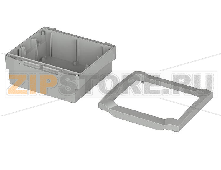 Корпус высокий с открытой передней рамой, 199x178x89 мм, IP 40 Bopla BCD 160 Set 07-7035 