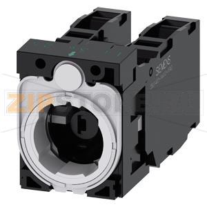 ДЕРЖАТЕЛЬ ДЛЯ 3-Х МОДУЛЕЙ, ПЛАСТИК, С 2-МЯ Х 1НО+1НЗ КОНТАКТНЫМИ МОДУЛЯМИ И СВЕТОДИОДНЫМ МОДУЛЕМ ПОДСВЕТКИ В КОМПЛЕКТЕ, СВЕТОДИОД КРАСНЫЙ, 6-24В AC/DC, ВИНТОВЫЕ КЛЕММЫ Siemens 3SU1501-1AG20-1LA0 