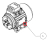Dado autobloccante M6 Zn UNI 7473 Imesa ES 10                          