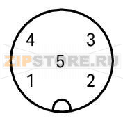 Принадлежности; 5-пол.; Штекер M12, осевой Wago 756-9207/060-000 