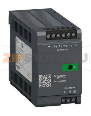 Блок питания 24 В, 90 Вт Schneider Electric ABLS1A24038 