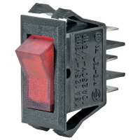 Переключатель клавишный 250 В/AC, 10 А, 1 x выкл/вкл, 1 шт SCI R13-72B-01