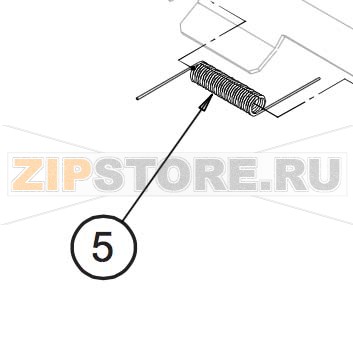 Пружина торсиона Datamax W-6208 Пружина торсиона Datamax W-6208Запчасть на сборочном чертеже под номером: 5Количество запчастей в комплекте: 1Название запчасти Datamax на английском языке: Spring, Torsion