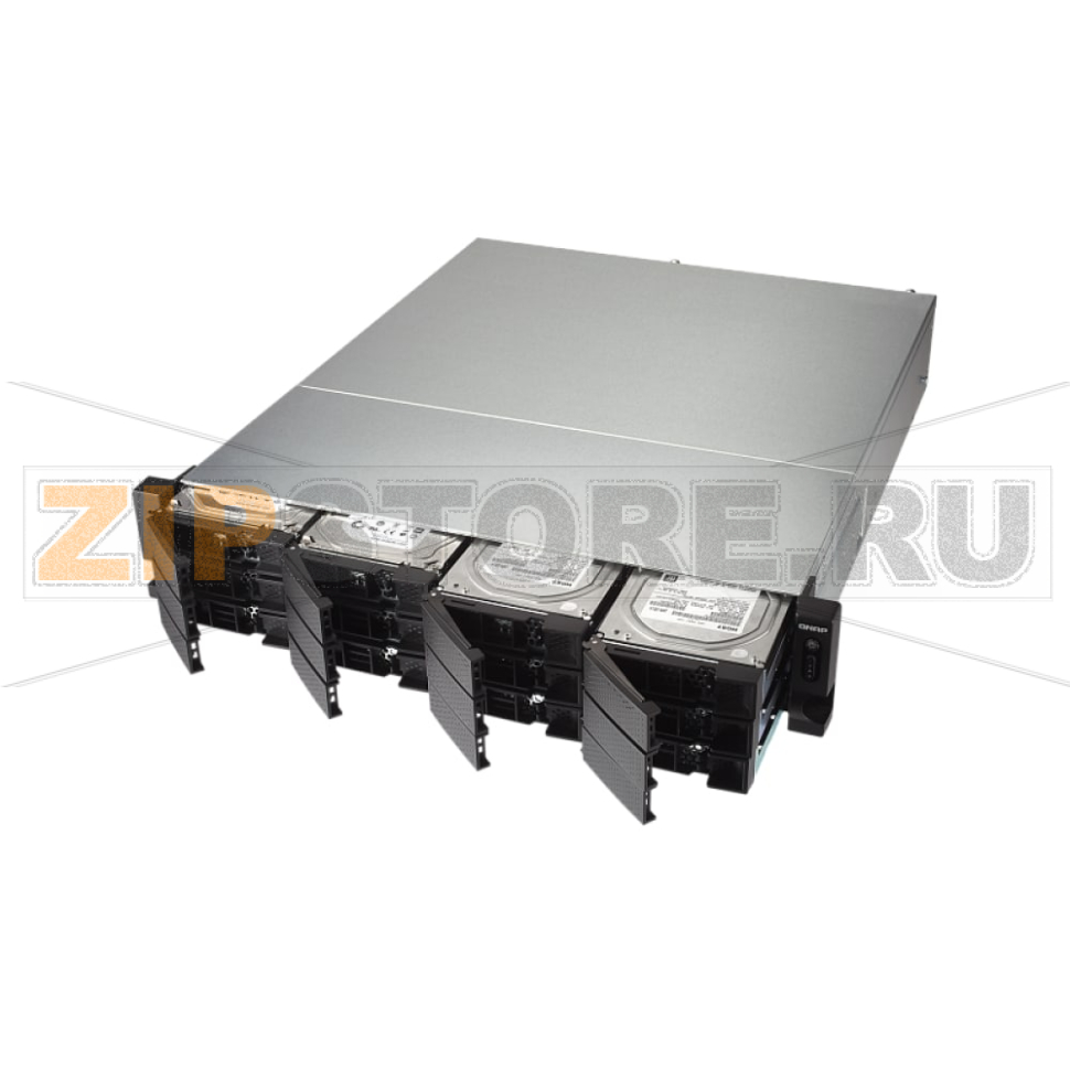 Накопитель сетевой QNAP TS-1263U-RP 