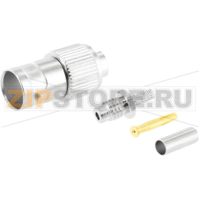 Разъем BNC, 75 Ом, 1 шт Telegärtner J01003B0021 