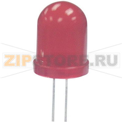 Светодиод круглый, зеленый, 10 мм, 32 мкд, 10°, 20 мА, 2 В Everlight Opto 363SYGD/S530-E2 