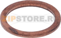 FLAT GASKET COPPER ø 18x14x1.5 mm