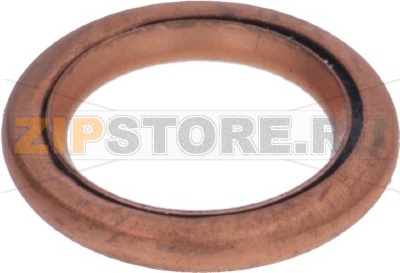 GASKET ROUND COPPER ø 10.2x15x2.2 mm 