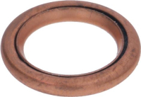 GASKET ROUND COPPER ø 10.2x15x2.2 mm