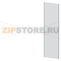 SIVACON, side panel / rear panel, Closed, IP55, H: 2200 mm, W: 600 mm, RAL 7035 Siemens 8MF1260-2UW61-1C