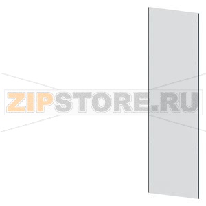 SIVACON, side panel / rear panel, Closed, IP55, H: 2200 mm, W: 600 mm, RAL 7035 Siemens 8MF1260-2UW61-1C 