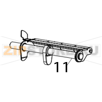 Media damper assy TSC PEX-1221 Media damper assy TSC PEX-1221Запчасть на деталировке под номером: 11