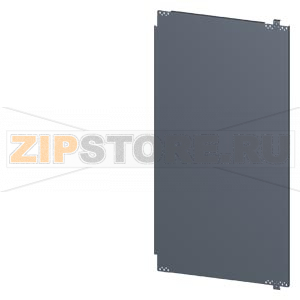 SIVACON, mounting plate, for cabinet side, D: 1000 mm, H: 1800 mm, zinc-plated Siemens 8MF1800-2AK03-0 