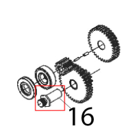 Perno porta-ingranaggio Sirman TC 12 E