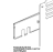 Passage plate for accessories cables cheftop Unox XVC 304