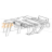 Пластина защитная в сборе Zebra KR403