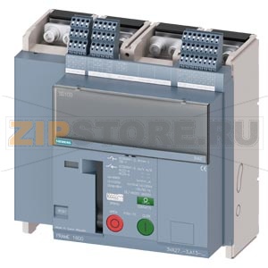 fixed-mounted sw. disconnector frame 1600; with RTC and 4AUX Icu=55kA @ 415V, 4-pole, right SD100; In=1600A without overload protection w/o short-circuit protection nut keeper kit Siemens 3VA2716-1.A23-.... 