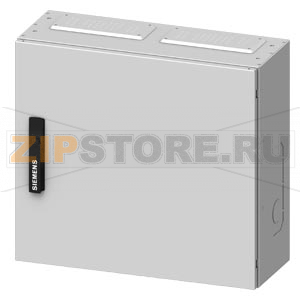 ALPHA 400 wall-mounted cabinet, IP43 Protection class 1 H=500 mm, W=550 mm RAL 9016 Siemens 8GK1122-1KA22 