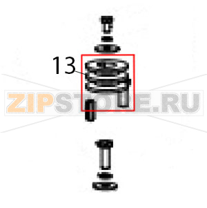 Small triangle belt pulley Hurakan HKN-20SN2V Small triangle belt pulley Hurakan HKN-20SN2VЗапчасть на деталировке под номером: 13