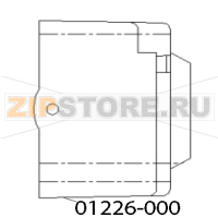 PCB cover Zebra TTP 1030