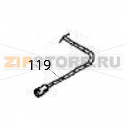 Wire rope assembly Sato HR212 TT Wire rope assembly Sato HR212 TTЗапчасть на деталировке под номером: 119Название запчасти на английском языке: Wire rope assembly Sato HR212 TT.