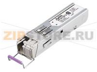 Модуль SFP ZyXEL SFP-100BX1550-20 100BASE-BX10, Small Form-factor Pluggable (SFP), Single-strand (SMF), 1310nm TX/1550nm RX wavelength up to 20Km