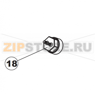 Pressure Switch Air Bell Apach AC800           Pressure Switch Air Bell Apach AC800Запчасть на сборочном чертеже под номером: 18Название запчасти Apach на итальянском языке: Pressure Switch Air Bell Apach AC800