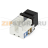 вставка Keystone Jack RJ-45(8P8C), неэкранированная, категория 5e, 110 IDC, заделка с помощью NE-TOOL, черная - вставка Keystone Jack RJ-45(8P8C), неэкранированная, категория 5e, 110 IDC, заделка с помощью NE-TOOL, черная