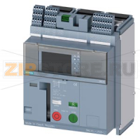fixed-mounted circuit breakers 3-pole, frame size 0, IEC In=630A to 690V, 50/60Hz AC Icu=42kA at 415V Icu=42kA at 500V ETU660 electronic trip units LSIG display with tripped signaling switch, RTC and  4Aux auxiliary switches protection adjustable l: Ir 0.