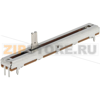 Потенциометр ползунковый 1 кОм, моно, 0.2 Вт, линейный, 1 шт TT Electronics PS6010MA1B 