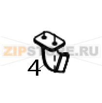 Top cover support TSC TTP-343C Top cover support TSC TTP-343CЗапчасть на деталировке под номером: 4