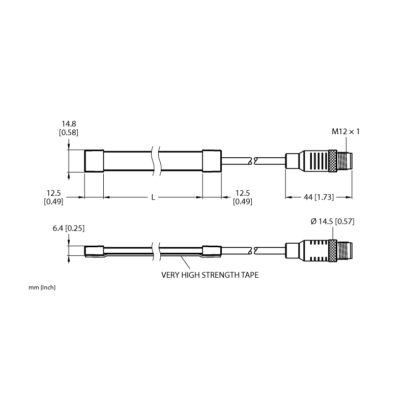 Лента светодиодная Turck WLF12PXRGB600SQP 