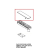 Cap for door upper stirrup Unox XVC 704