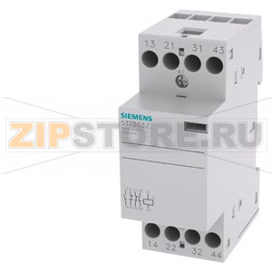 INSTA-КОНТАКТОР  0/1 AUTOMATIC АС 230/24В  25 A 2 НО 2 НЗ Siemens 5TT5832-2 