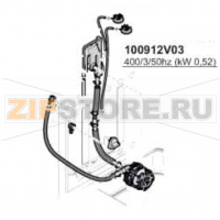 Pump 0.5KW ZF210APSX 400/3/50 Comenda AC2