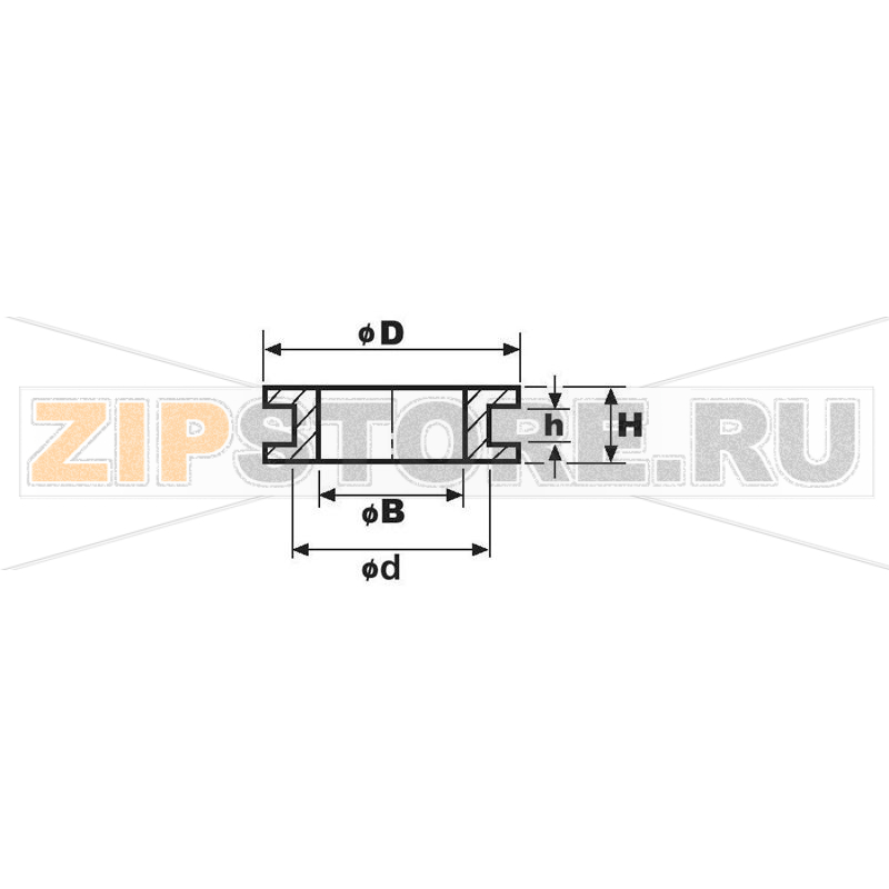 Зажим кабельный 8 мм, черный, 1 шт HellermannTyton HV1302-PVC-BK-M1 