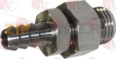 CLAPET INOX AVEC ADAPTATEUR 