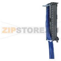 ФРОНТШТЕКЕР ДЛЯ SIMATIC S7-1500, 40-ПОЛЮСНЫЙ (6ES7592-1AM00-0XB0) C 20 ОДНОЖИЛЬНЫМИ КАБЕЛЯМИ СЕЧЕНИЕМ 0,5 КВ.ММ (1-20) ТИП КАБЕЛЯ - СЕРТИФИЦИРОВАН ПО UL/SCA, ВИНТОВОЕ ПОДКЛЮЧЕНИЕ, ДЛИНА КАБЕЛЕЙ = 6,5 М Siemens 6ES7922-5BG50-0UB0