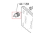 Vibration-Damping feet 25X20X6 Comenda GFS 90