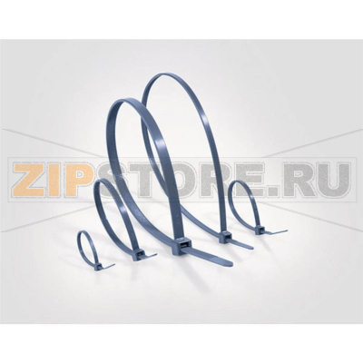 Стяжки кабельные, синие, 100 шт HellermannTyton MCTPP50R-PPMP-BU 