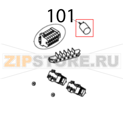 Network filter Vortmax SSOC E74 Network filter Vortmax SSOC E74Запчасть на деталировке под номером: 101
