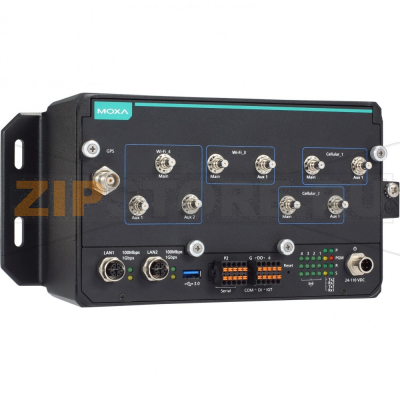 Компьютер встраиваемый 1 ГГц, 1 Гб, 2xRS-232/422/485 MOXA UC-8580-T-CT-Q-LX 