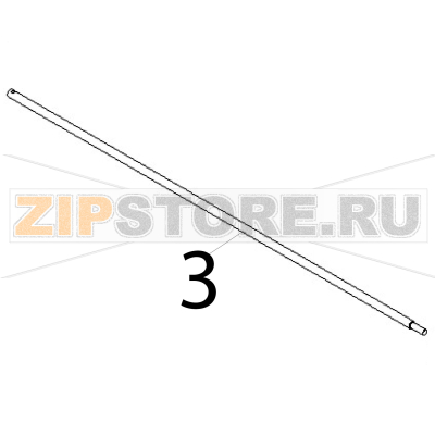 Shaft Angelo Po FC1011G Shaft Angelo Po FC1011GЗапчасть на деталировке под номером: 3