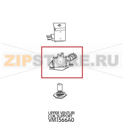 Upper venturi coil support Unox XBC 405 Upper venturi coil support Unox XBC 405Запчасть на деталировке под номером: 112Название запчасти на английском языке: Upper venturi coil support Unox XBC 405