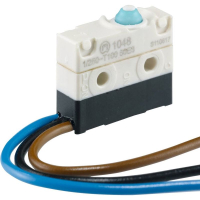 Микропереключатель 250 В/AC, 1 А, 1 x выкл/вкл, IP67, 1 шт Marquardt 1048.2122